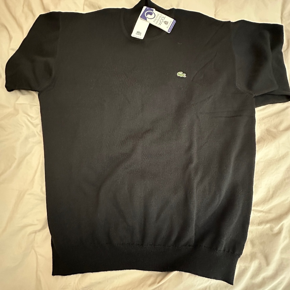 Long Sleeve Lacoste Pull Over Sweater